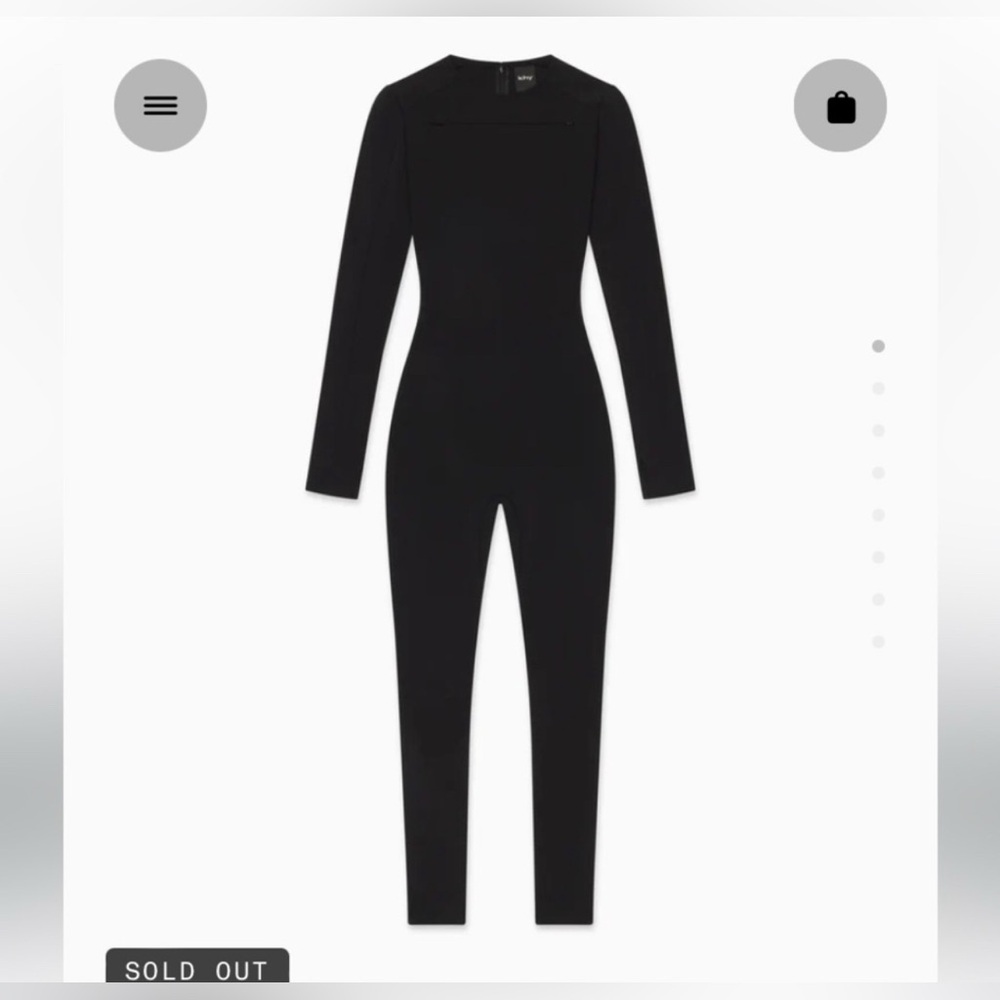 KHY🖤 black, full body suit, size M